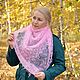 Openwork down shawl-gossamer pink. Shawls1. Down shop (TeploPuha34). My Livemaster. Фото №6