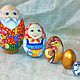 Egg-matryoshka hen is pock-marked, Dolls1, Zmeinogorsk,  Фото №1