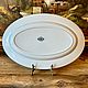 Винтаж: Блюдо Sarreguemines Carmen. Фаянс. Длина 36,5 см. Тарелки винтажные. Decor de table. Интернет-магазин Ярмарка Мастеров.  Фото №2