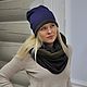 A set of knitted cap, beanie and Snood. Headwear Sets. Olga Lado. Online shopping on My Livemaster.  Фото №2