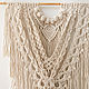 Макраме панно на стену. Панно макраме. Love.macrame.decor. Интернет-магазин Ярмарка Мастеров.  Фото №2
