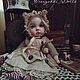 Кукла Мия. Стиль тедди-долл. Тедди Долл. Кукольный Домик.Vesnyshki_dolls. Ярмарка Мастеров.  Фото №4