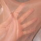 Органза шелковая цвет пыльно-розовый. Ткани. Натуральные ткани ОЛМАтекс. Ярмарка Мастеров.  Фото №5