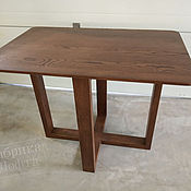 Для дома и интерьера handmade. Livemaster - original item Dining table made of oak 650h1000 mm. Handmade.