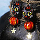 Earrings with seals 'Advisers of the stars', Earrings, Krasnogorsk,  Фото №1