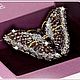  БРОШЬ Swarovski Бабочка Аметист, Наборы для вышивания, Москва,  Фото №1