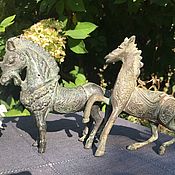 Винтаж handmade. Livemaster - original item Bronze figurines 