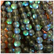 Материалы для творчества handmade. Livemaster - original item 10 mm - synthetic opal beads. pcs. Handmade.