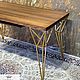 Стол CORNER. Столы. BULL WULL FURNITURE. Ярмарка Мастеров.  Фото №4
