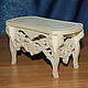 Dollhouse stool for the boudoir.182, Blanks for decoupage and painting, Belgorod,  Фото №1