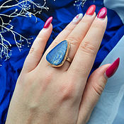 Украшения handmade. Livemaster - original item Ring with lapis lazuli.. Handmade.