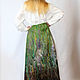 Skirt felted ' in spruce dreams'. Skirts. Allayarova Lira (lira-felt). Online shopping on My Livemaster.  Фото №2