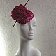 Заказать Вечерняя шляпка "Purple rose". Олеся Бабичева. Ярмарка Мастеров. . Шляпы Фото №3