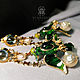 Серьги "Попугаи". Серьги классические. SCARABEY jewelry. Ярмарка Мастеров.  Фото №6