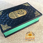 Подарки к праздникам handmade. Livemaster - original item The book is in one volume, Vasily Shukshin bound in leather.. Handmade.