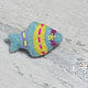 Felt Fish brooch. Brooches. Prazukina_Dream. Online shopping on My Livemaster.  Фото №2
