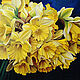 Painting 'Bouquet of yellow daffodils' oil on canvas 60h80cm, Pictures, Moscow,  Фото №1