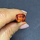 Натуральный циркон 8.7 ct ОГНЕННО-ОРАНЖЕВЫЙ. Кольца. Елена. Ярмарка Мастеров.  Фото №5