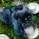 Чеширский Кот. Мягкие игрушки. Fantastic Fauna. Ярмарка Мастеров.  Фото №5