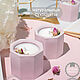Soy aroma candle 'Cherry-cherry'. Candles. Solar Soap. Online shopping on My Livemaster.  Фото №2