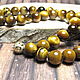Order Rosary with a tiger's eye ' for a tiger'. Beautiful gifts for the good people (Alura-lights). Livemaster. . Rosary Фото №3