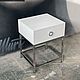 Тумба прикроватная LADY CHROME. Тумбы. BULL WULL FURNITURE. Ярмарка Мастеров.  Фото №5