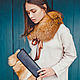 Fox fur clutch. Clutches. Forestfox. Family Fur Atelier. Online shopping on My Livemaster.  Фото №2