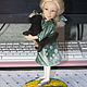 Order Ellie doll with Toto on the yellow brick path. zverki (zverki). Livemaster. . Miniature figurines Фото №3