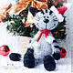 Новогодний Котик, Мягкие игрушки, Пермь,  Фото №1