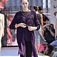 Cardigan purple silk, Cardigans, Ivanovo,  Фото №1
