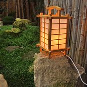 Настольные лампы: классический японский светильник - андон