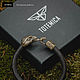 Falcon Bracelet | Bronze | Smooth Leather. Regaliz bracelet. totemicashop. My Livemaster. Фото №4
