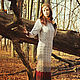 Вязаное платье "Духи осеннего леса", бохо-стиль. Платья. EggeKnitShop.Магазин вязаной одежды. Ярмарка Мастеров.  Фото №5