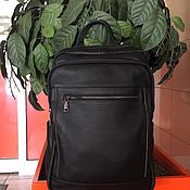 Рюкзак сумка кожаный бордовый натуральная кожа