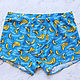 Men's Boxer briefs -cotton Printed bananas, Mens underwear, Omsk,  Фото №1