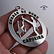 Medal for the Capoeira coach-stainless steel-engraving. Medals. Borowski store. My Livemaster. Фото №5