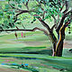 Order Oil painting Landscape with funnels. Dubinina Ksenya. Livemaster. . Pictures Фото №3