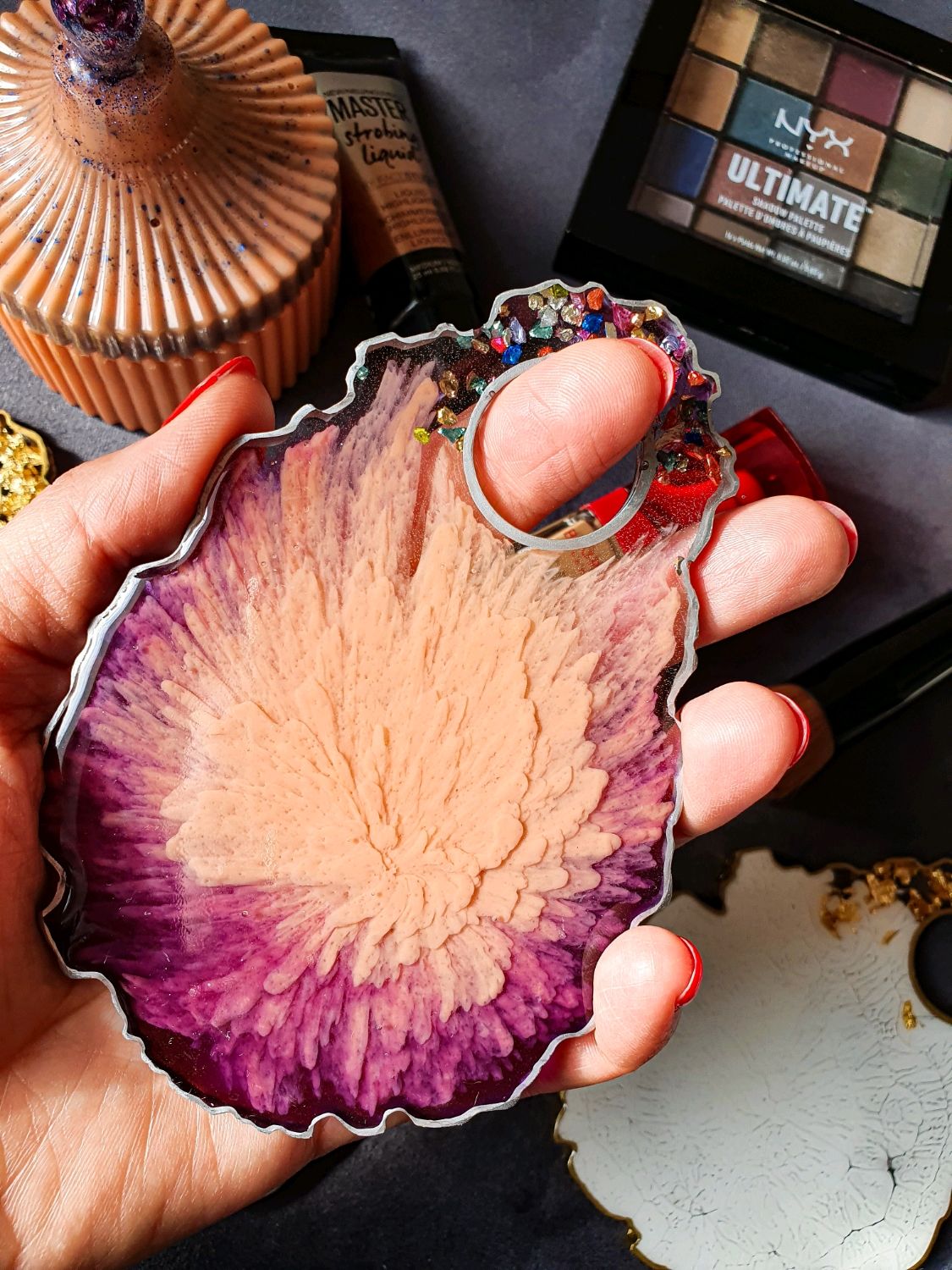 Палетка палитра для визажиста и нэйл-арта в интернет-магазине Ярмарка ...