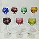 Glasses 12 cm vodka liqueur grapes colored crystal Nachtmann Nachtmann. Vintage glasses. Cozy-h-o-u-s-e. My Livemaster. Фото №9