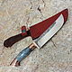 Knife 'Pchak' 95h18 stab.karelka AKBAR. Knives. Artesaos e Fortuna. My Livemaster. Фото №6