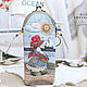 Japanese patchwork. Eyeglass case 'Walk by the sea', Eyeglass case, St. Petersburg,  Фото №1