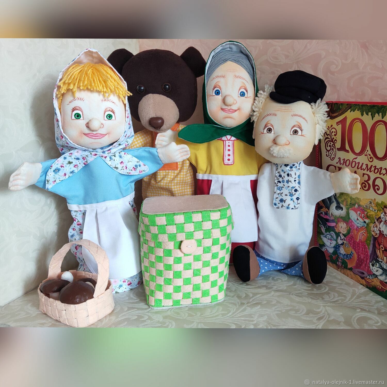 Перчаточные куклы для домашнего театра: кукольный театр купить