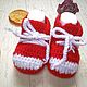 Пинетки-борцовки. Пинетки. Ирина Кислицына (crochet-irina). Ярмарка Мастеров.  Фото №4