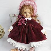 Куклы и игрушки handmade. Livemaster - original item Alicia. Textile collector`s doll.. Handmade.