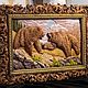 Bas-relief painting ' Two bears'. Pictures. OrthodoxArt (orthodoxart). Online shopping on My Livemaster.  Фото №2