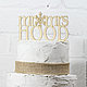 Топер на торт для зимней свадьбы. Декор торта. Посохина Юлия. Интернет-магазин Ярмарка Мастеров.  Фото №2