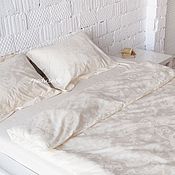 Сувениры и подарки handmade. Livemaster - original item Cotton bedding. Satin bedding set. Linen duvet cover set. Handmade.