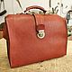 Саквояж классический ручной работы. Саквояж. ALEX FLAIR • leather goods. Ярмарка Мастеров.  Фото №6