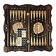 Backgammon handmade 'Lions' Art. .034. Backgammon and checkers. Gor 'Derevyannaya lavka'. Online shopping on My Livemaster.  Фото №2