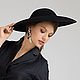 Wide-brimmed hat in the style of Dior. Hats1. Exclusive HATS. LANA ANISIMOVA.. My Livemaster. Фото №4